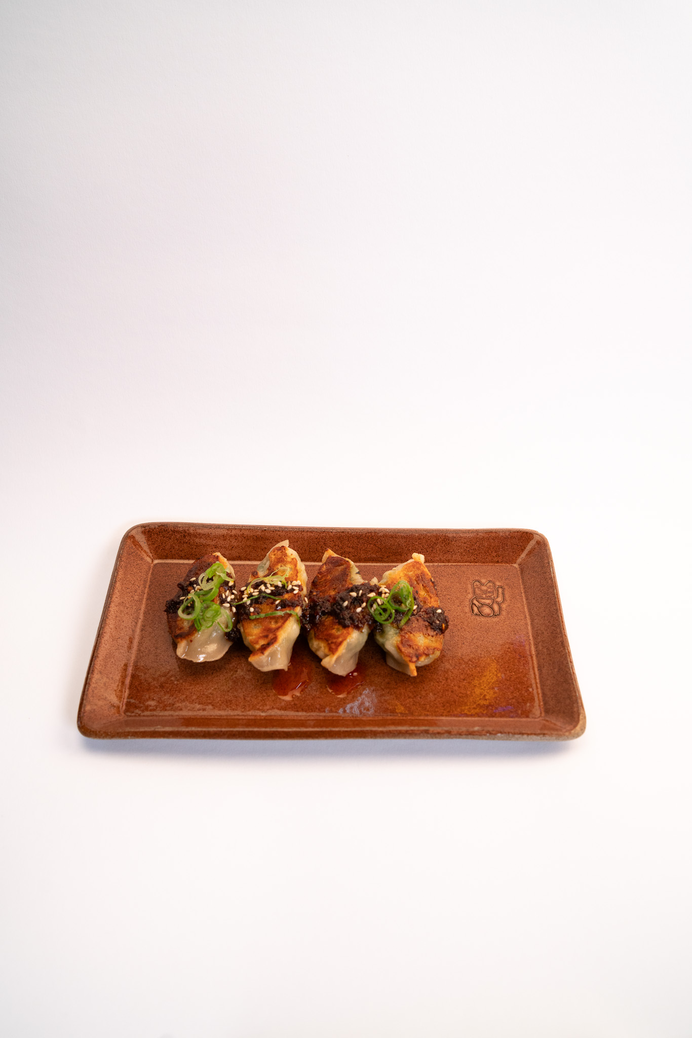 Fried vegetarian dumpling